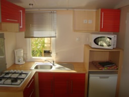 Location - Mobilhome Tradition - 2 Chambres - Clim - Tv - Camping Cap Sud