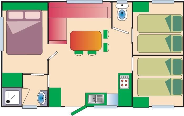 Mobilhome 3 Habitaciones (2005/2011)