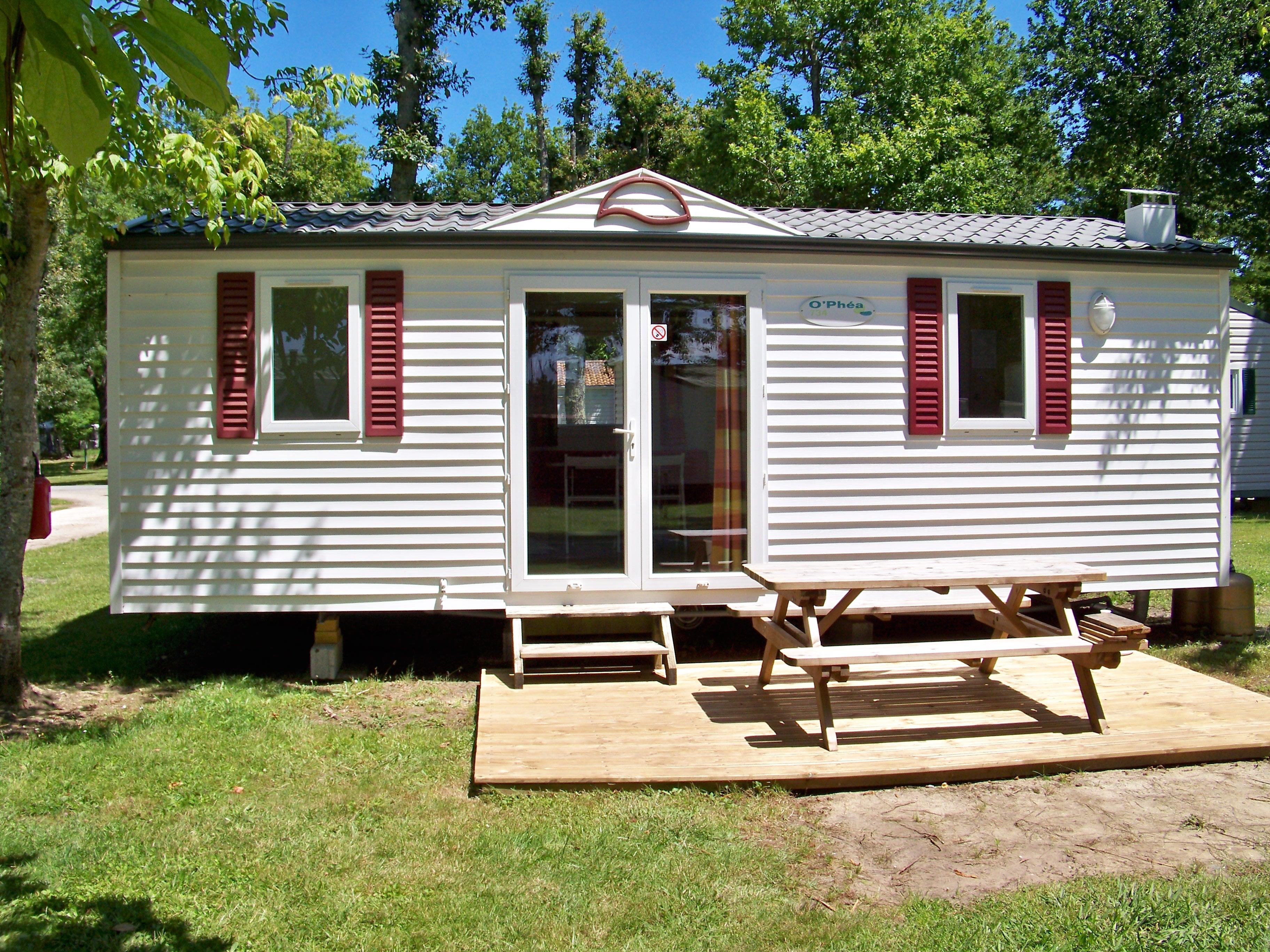 Location - Mobilhome Cottage (4 Adultes Maxi) - Camping les PEUPLIERS