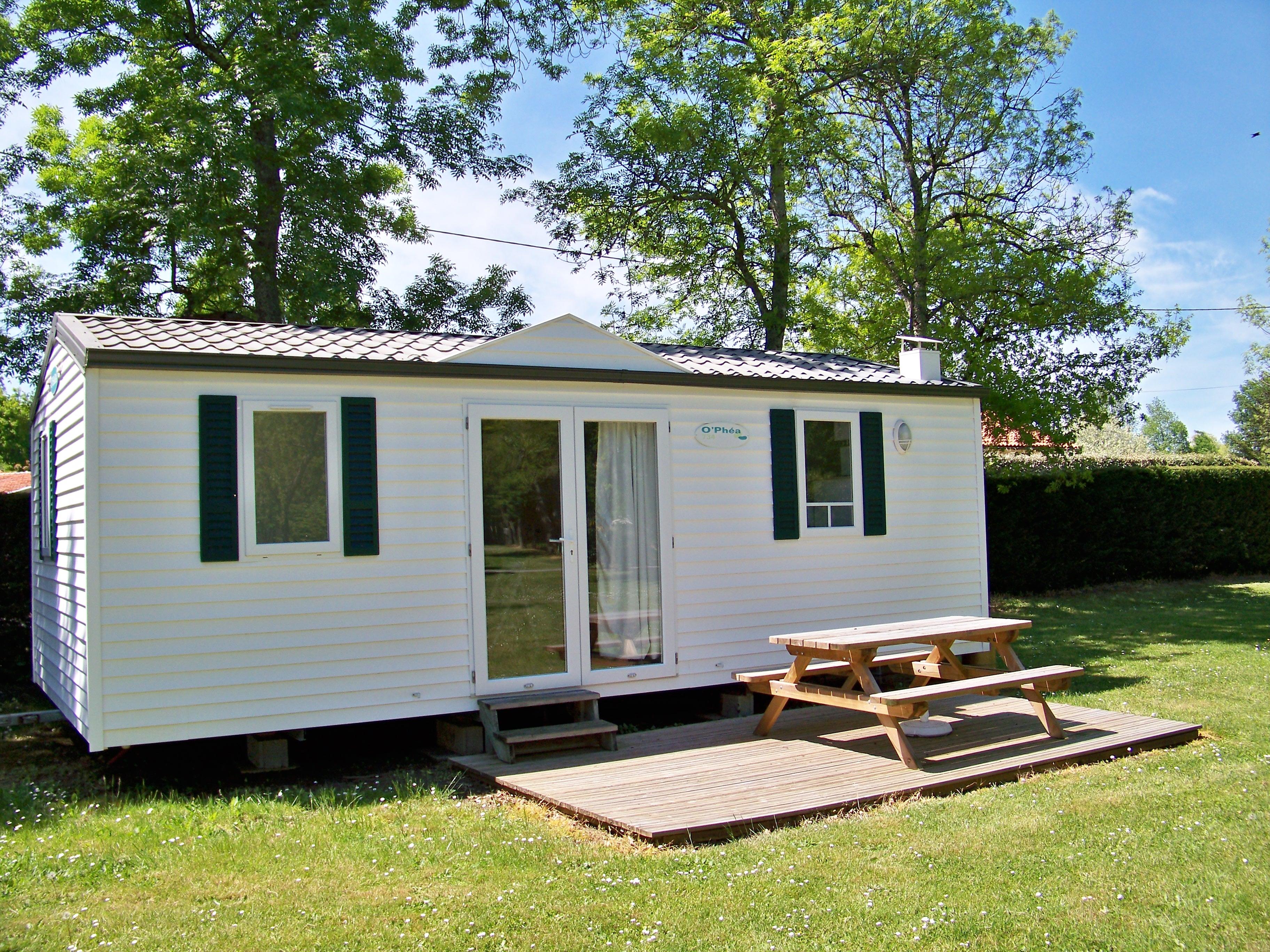 Location - Mobilhome Cottage (4 Adultes Maxi) - Camping les PEUPLIERS