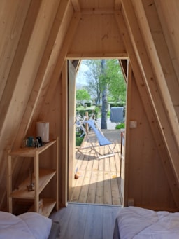 Location - Cabane Tipi 12M², 2 Chambres 2023 Sans Sanitaire Privatif - Camping Kerlaz