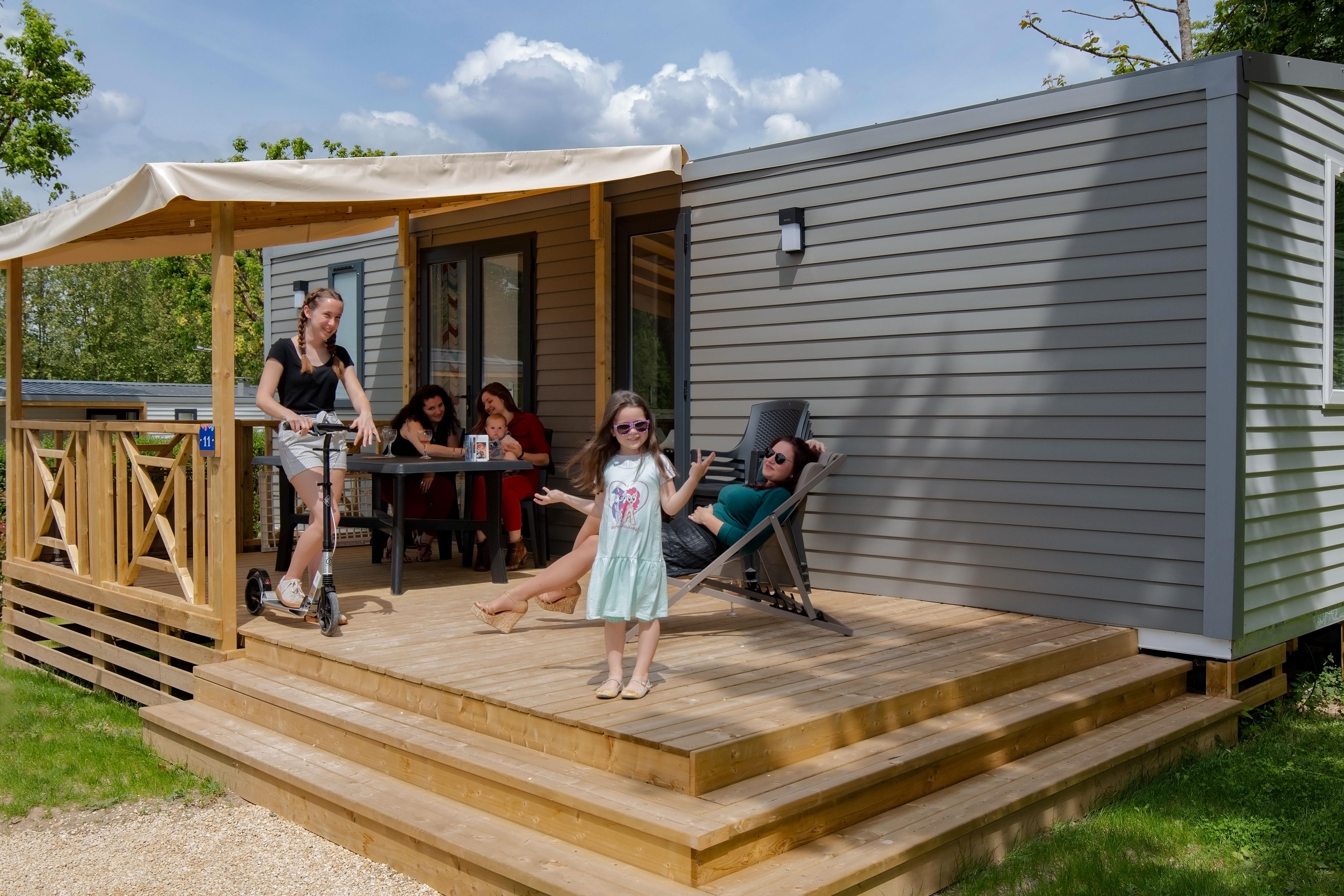 Mobile Home Comfort+ 33 M² Top Part, Covered Terrace Of 18 M² Family (3 Bedrooms) Mobile Home Comfort+ 33 M² Top Part, Covered Terrace Of 18 M² Family (3 Bedrooms)