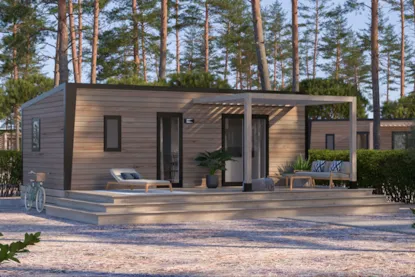Mobil Home Eden Falun 29 M² (2 Chambres) + Terrasse Couverte Mobil Home Eden Falun 29 M² (2 Chambres) + Terrasse Couverte