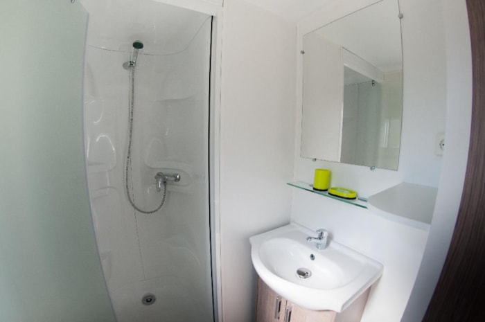 Eco Mobilhome 3 Chambres Magdalena ++ (2012) 33M² + Terrasse Semi-Couverte