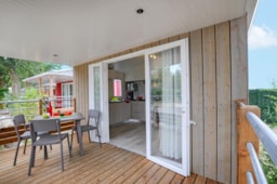 Location - Cabane De La Réserve Collection 4 Pers. - Les Méditerranées - Camping Beach Garden