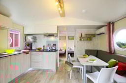 Location - Cabane De La Réserve Collection 4 Pers. - Les Méditerranées - Camping Beach Garden