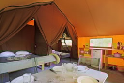 Location - Tente Canadienne Ii - Camping La Pinède - Excenevex