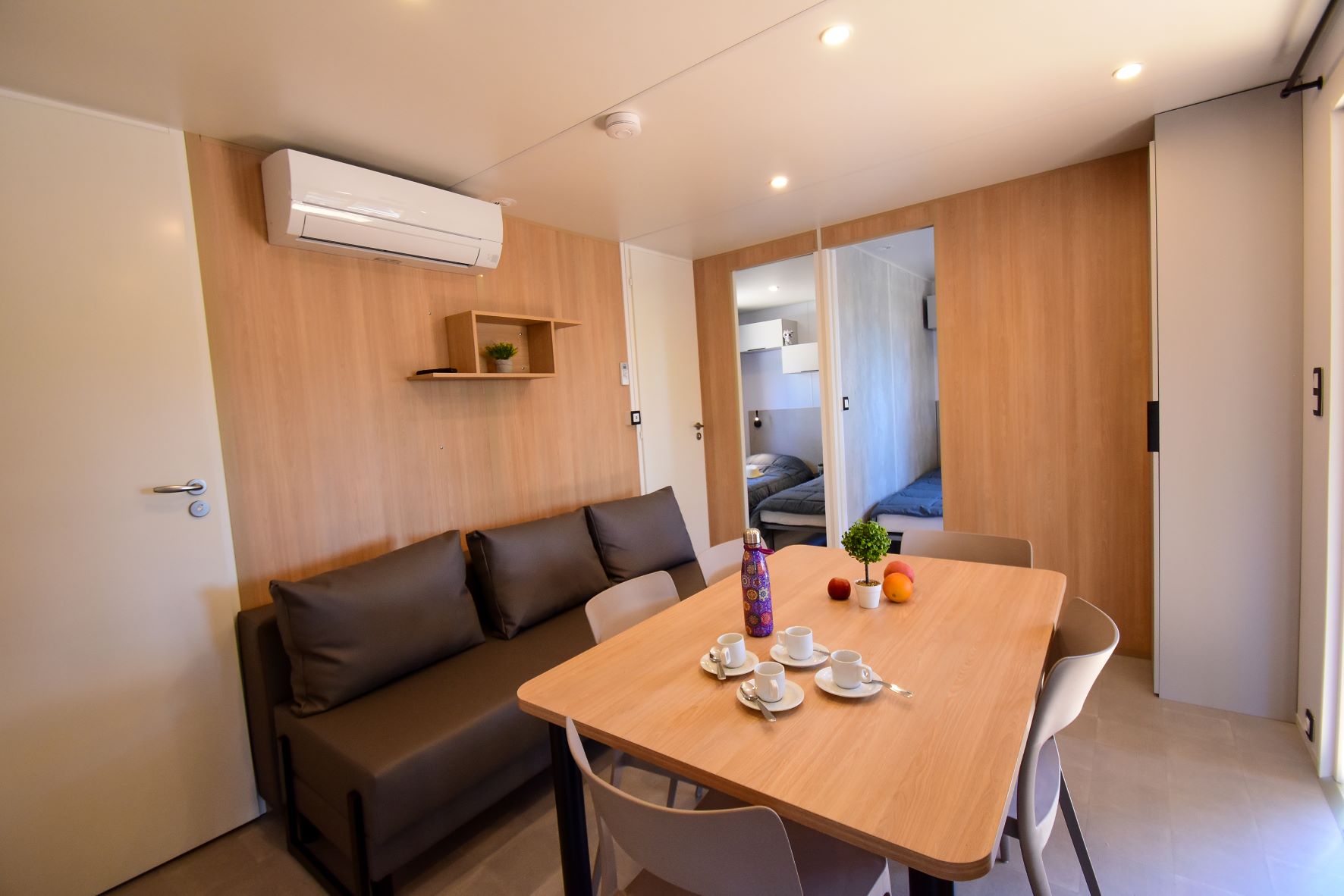 Accommodation - Mobile-Home Belvédère 3 Bedrooms With Seaview - Camping Plage du Dramont