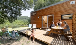Location - Tiny House 4 Personnes - Camping Le Castel Rose Location - Tiny House 4 Personnes - Camping Le Castel Rose