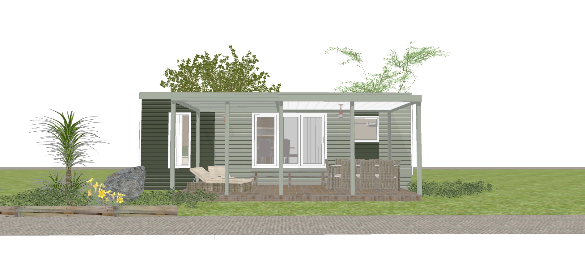 Allotjament - Mobilhome Family Premium - Camping L'Amfora Allotjament - Mobilhome Family Premium - Camping L'Amfora