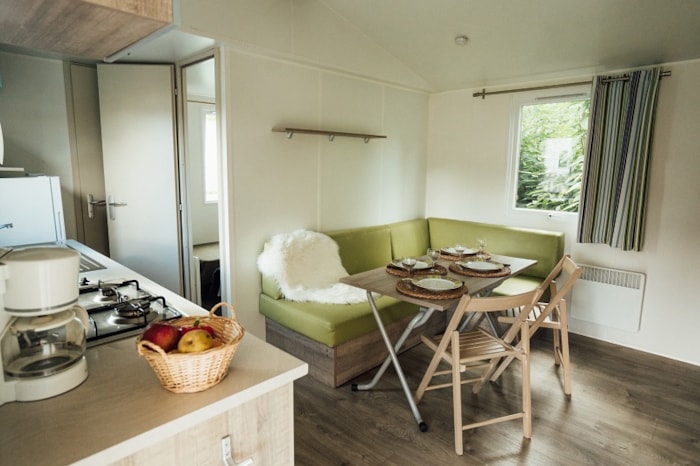 Mobil-Home Konfort 28/32 M² (2 Habitaciones) + Terrazza Semi-Coperta
