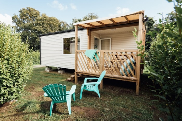 Mobil-Home Konfort 28/32 M² (2 Habitaciones) + Terrazza Semi-Coperta