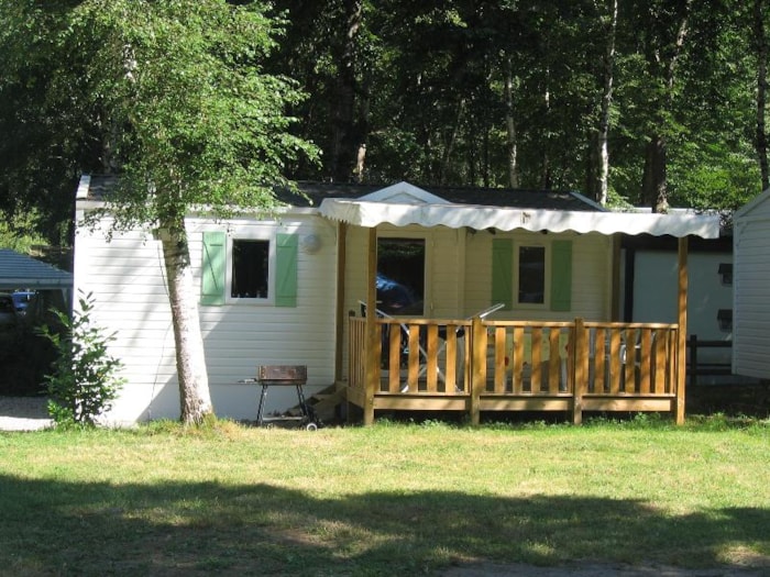 Mobil Home Grand Confort Mont Valier Con Terrazzo Coperto