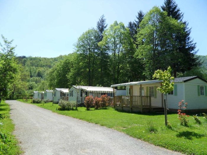 Mobil Home Grand Confort Mont Valier Con Terrazzo Coperto