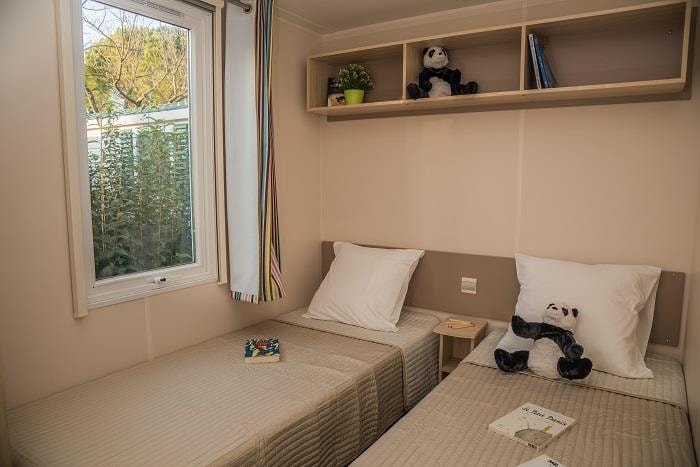 Mobil Home Klassic 3, Terrasse En Bois, Tv, Climatisation, 1 Voiture (3 Chambres)