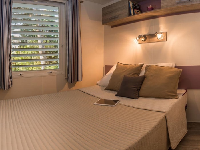 Mobil Home Klassic 3, Terrasse En Bois, Tv, Climatisation, 1 Voiture (3 Chambres)