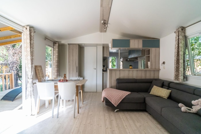 Mobil Home Klassic 2Xl - 2 Chambres, Terrasse, Tv, Climatisation, 1 Voiture