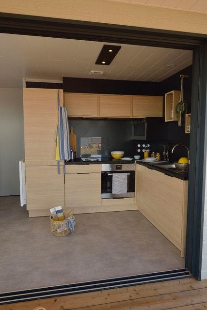 Lodge Kabane 2 Chambres, 2 Salles D'eau, Terrasse En Bois Couverte, Climatisation, Tv, 1 Voiture