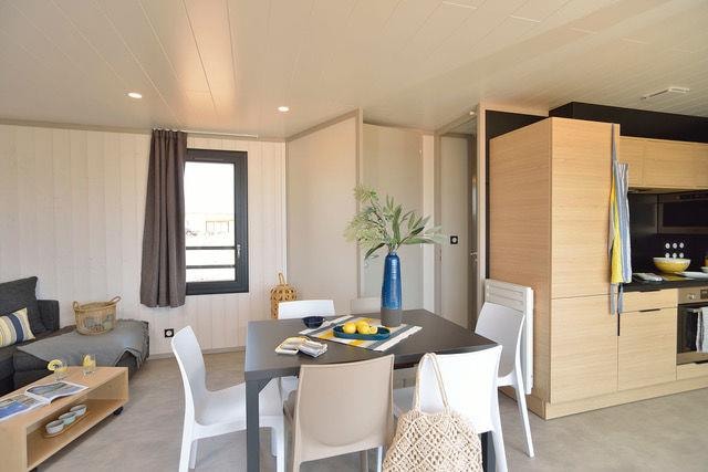 Lodge Kabane 2 Chambres, 2 Salles D'eau, Terrasse En Bois Couverte, Climatisation, Tv, 1 Voiture