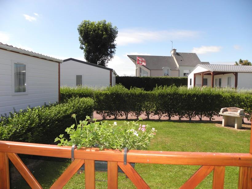Location - Chalet 2 Chambres - 35M² + Terrasse Couverte - Camping La Gallouette
