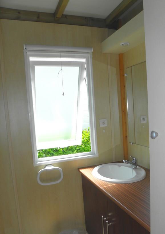 Location - Chalet 2 Chambres - 35M² + Terrasse Couverte - Camping La Gallouette