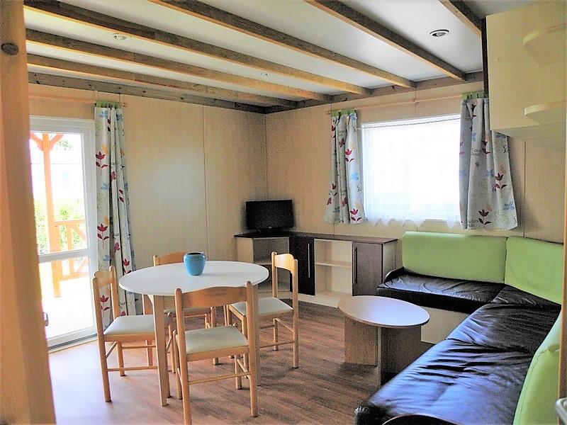 Location - Chalet 2 Chambres - 35M² + Terrasse Couverte - Camping La Gallouette