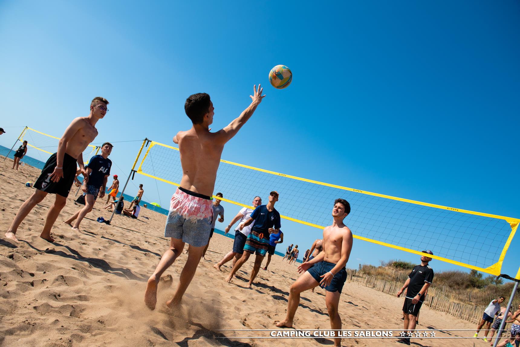 Sport activities Camping Les Sablons - Portiragnes Plage Sport activities Camping Les Sablons - Portiragnes Plage