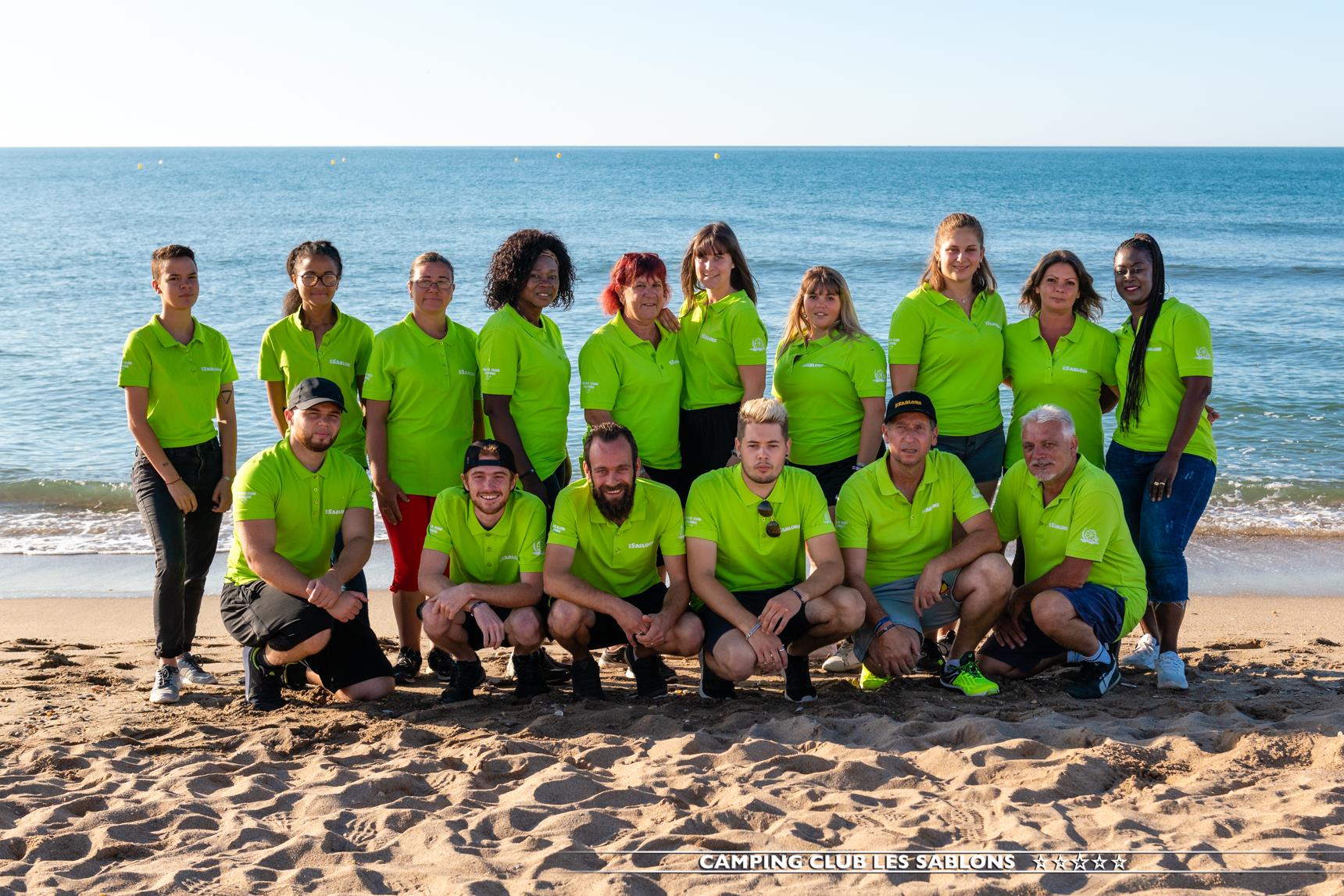 Reception team Camping Les Sablons - Portiragnes Plage Reception team Camping Les Sablons - Portiragnes Plage