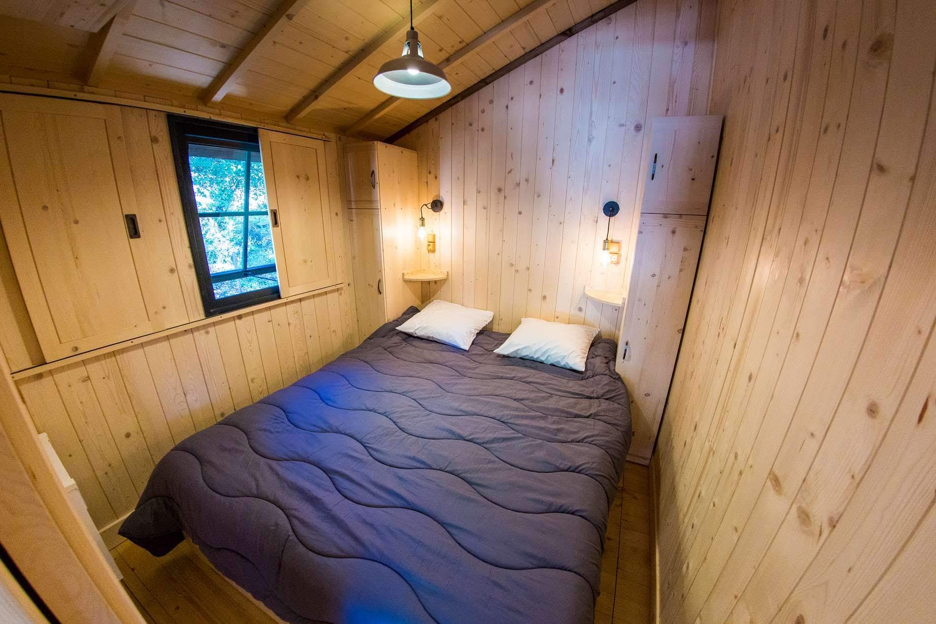 Location - Cabane Ardéchoise - CAMPING LE VIEUX VALLON