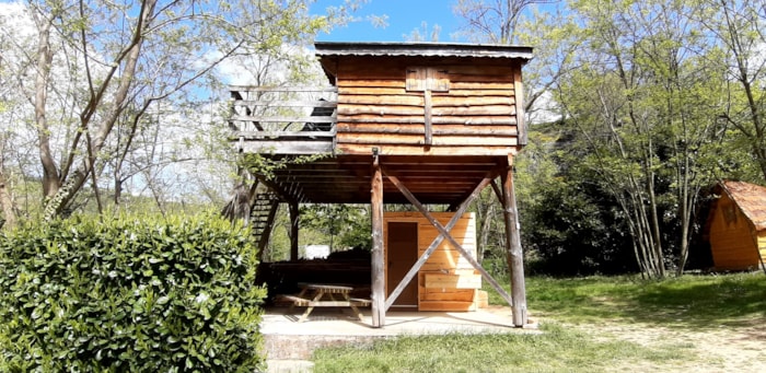 Cabane Perchée Avec Spa