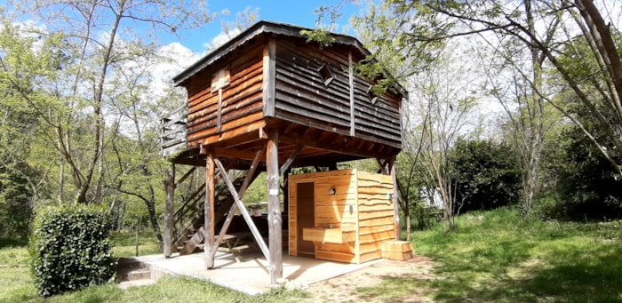 Cabane Perchée Avec Spa