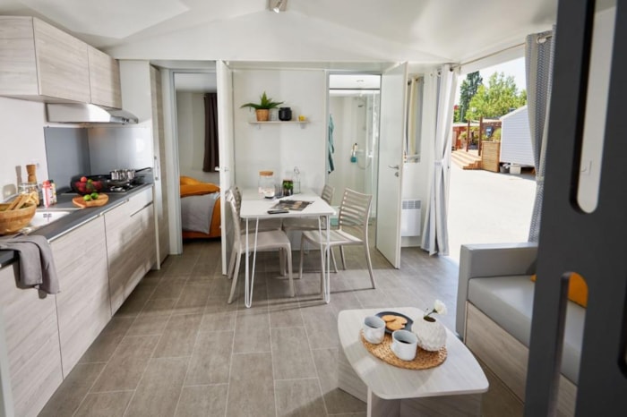 Mobile-Home 3 Bedrooms 37M², Covered Terace