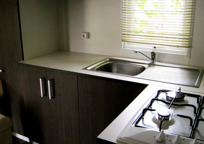 Mobilhome 27.5 M² (3 Chambres) + Terrasse