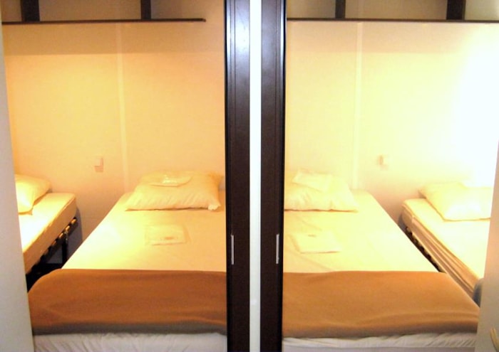 Mobilhome 27.5 M² (3 Chambres) + Terrasse