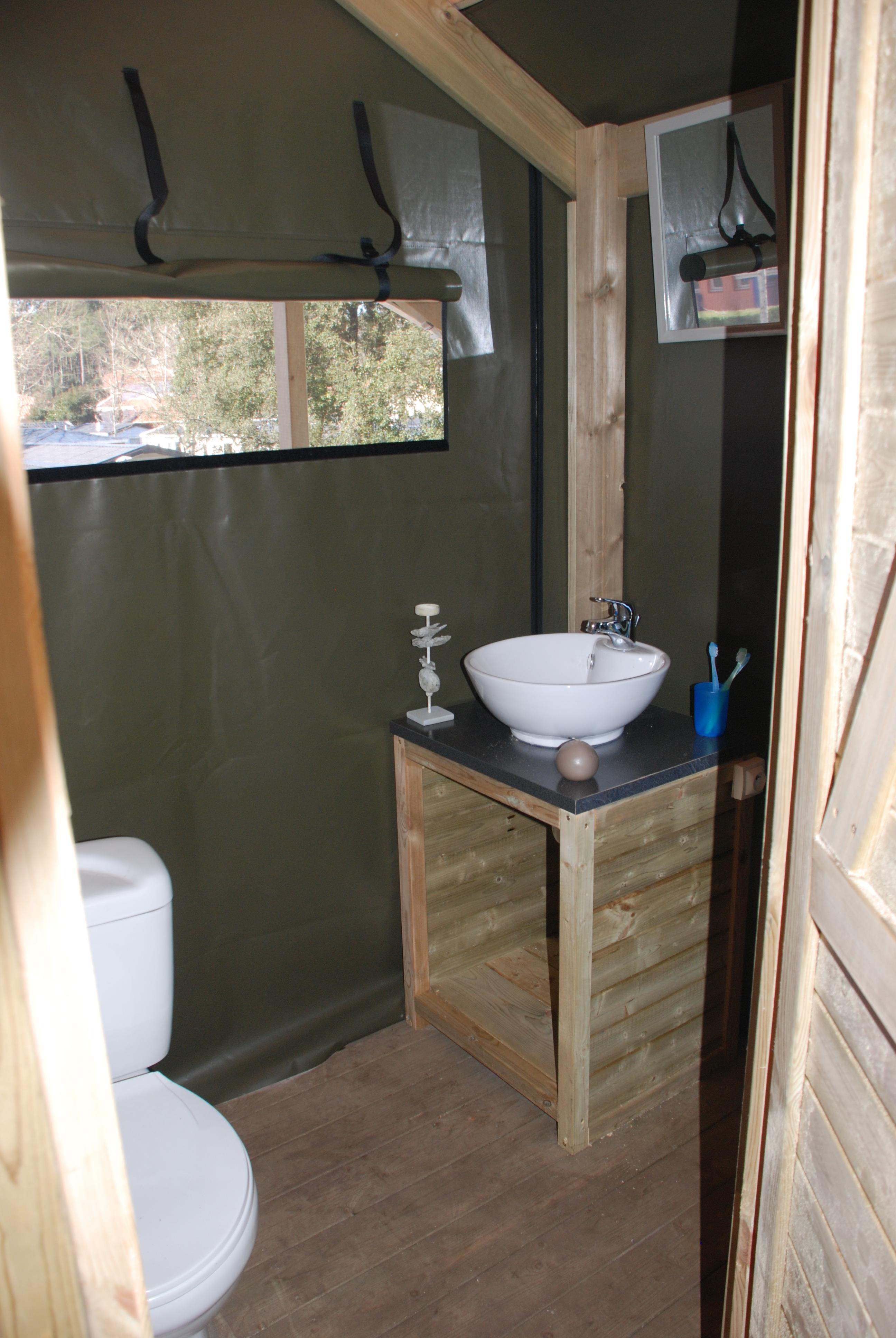Location - Tente Lodge Perchee 2P - Camping Lou Pignada