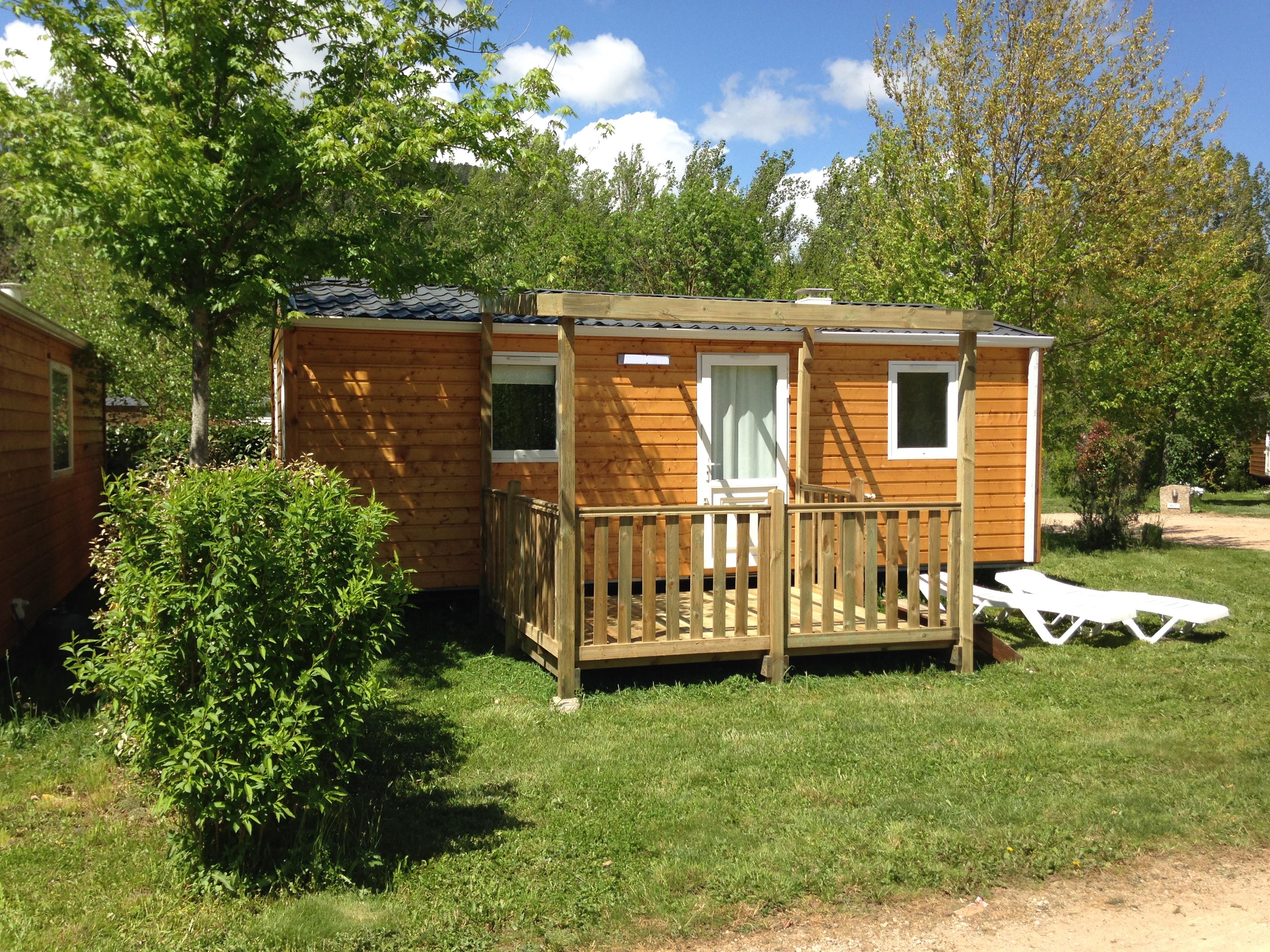 Mobil Home Les Cévennes Confort 30M² (2 Chambres) + Terrasse Couverte 9M² + Tv Mobil Home Les Cévennes Confort 30M² (2 Chambres) + Terrasse Couverte 9M² + Tv