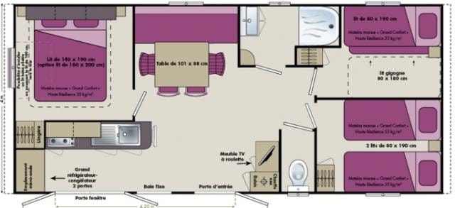 Mobilhome **** Riviera 2013 (3 Camere)
