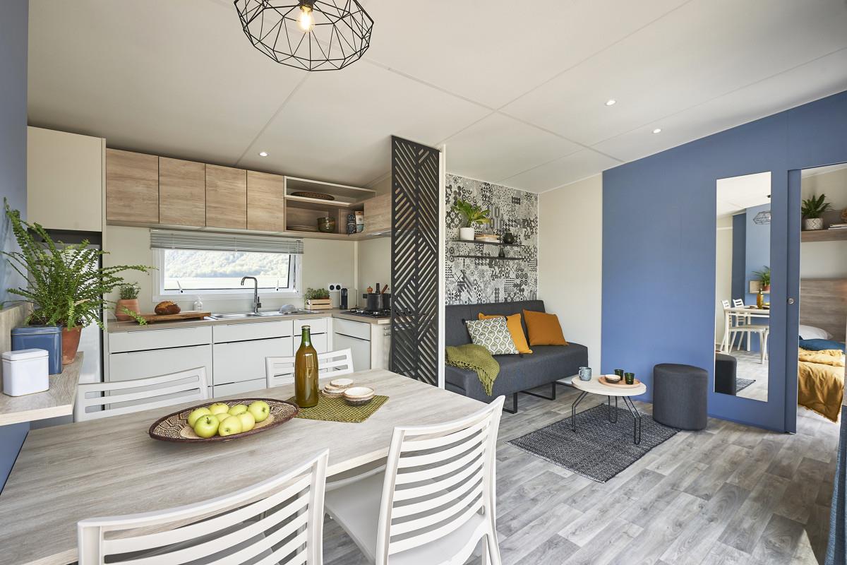 Location - Mobile Home ***** Otello 2, 2 Chambres, 2 Salles De Bains (2021) - Camping Le Helles