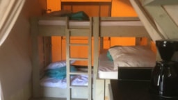 Location - Bungalow Safari+Duo : 3 Chambres, Cuisine - Camping Les Rives du Lac
