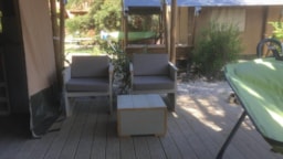 Location - Bungalow Safari+Duo : 3 Chambres, Cuisine - Camping Les Rives du Lac