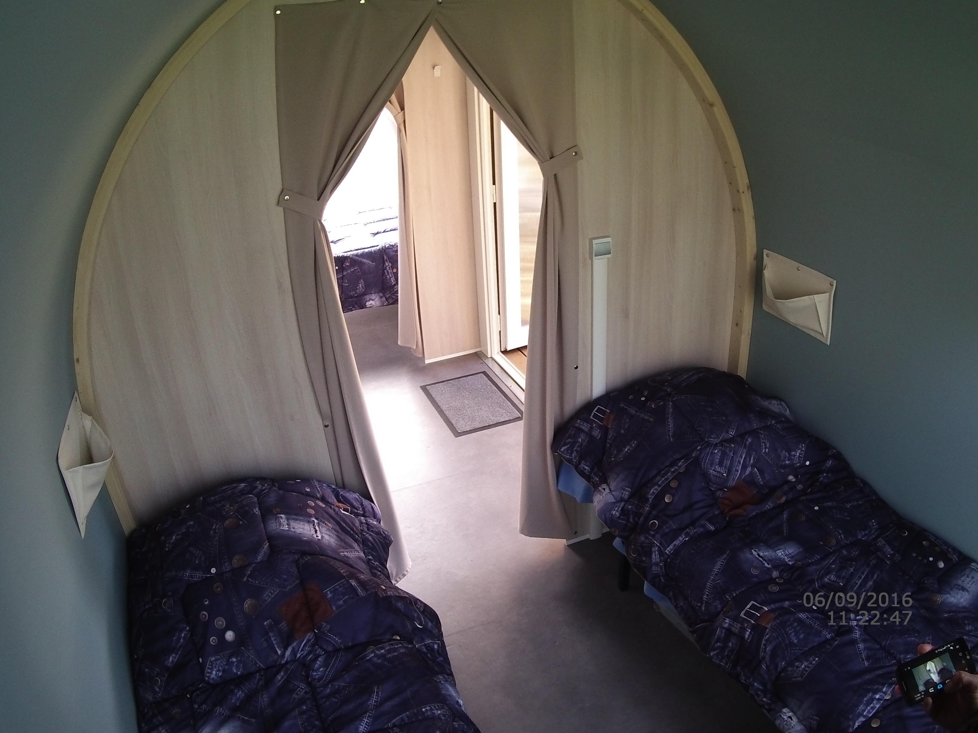 Accommodation - Coco Sweet 16.75 M² (2 Bedrooms - Without Toilet Blocks) - CAMPING LA BASTIDE