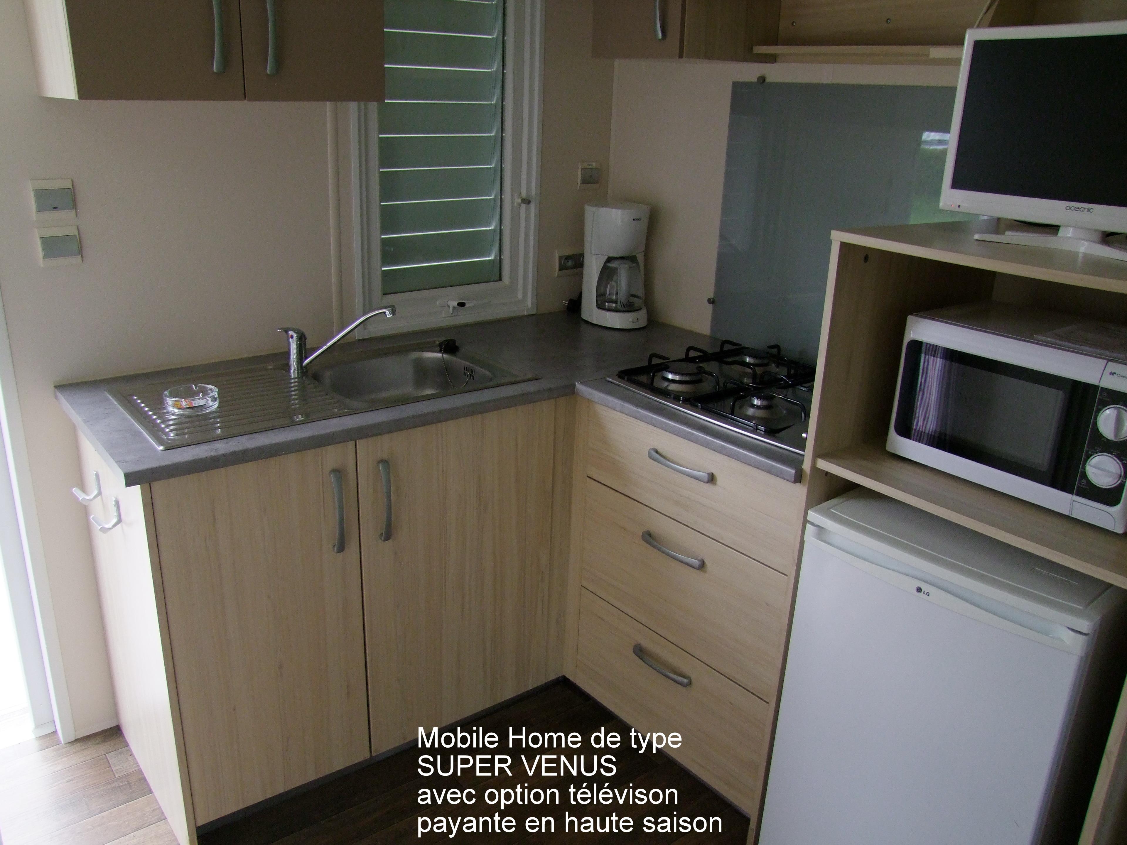 Accommodation - Mobile Home Super Venus 23 M² (2 Bedrooms) - CAMPING LA BASTIDE
