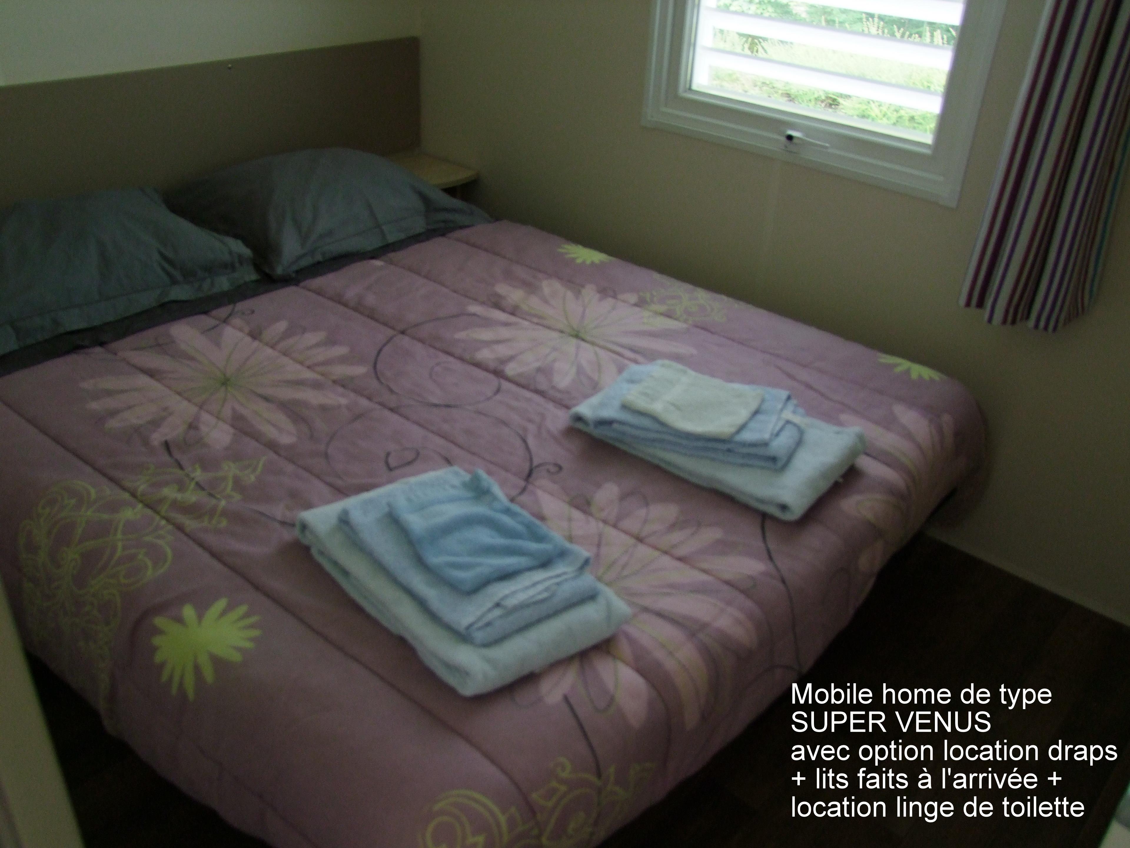 Accommodation - Mobile Home Super Venus 23 M² (2 Bedrooms) - CAMPING LA BASTIDE