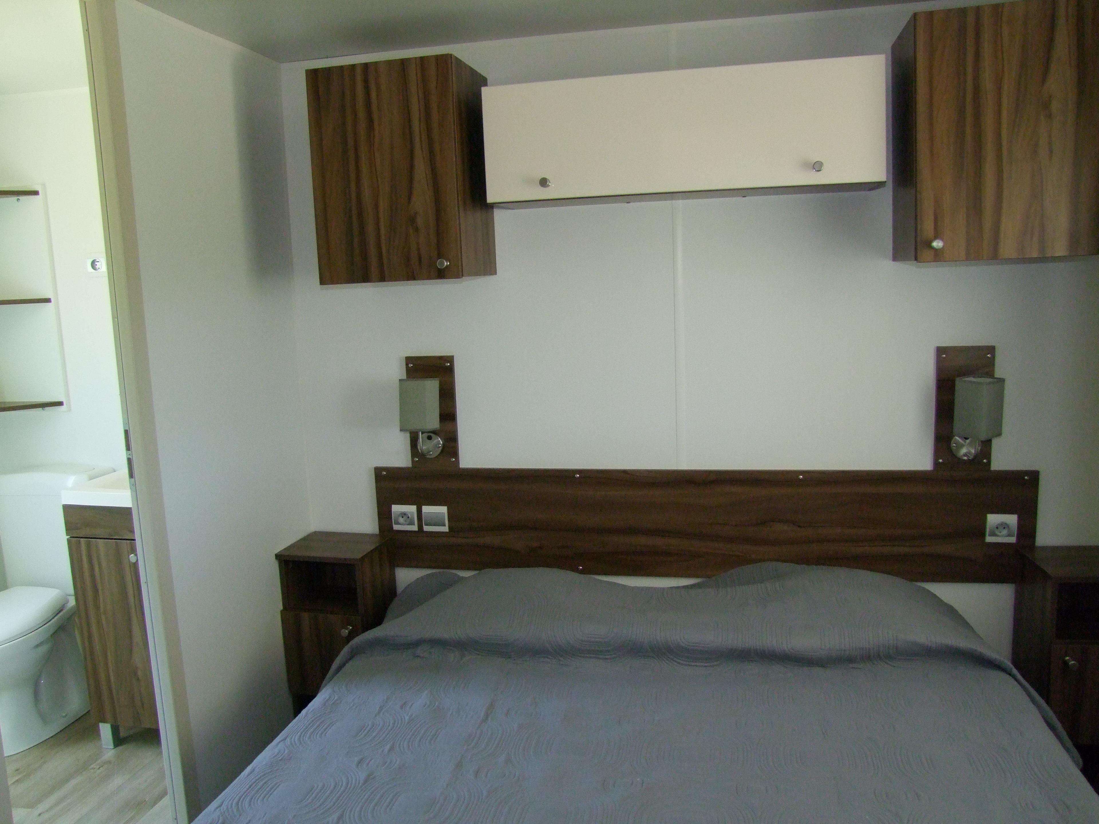 Alloggio - Casa Mobile 3 Camere Da Letto - 2 Bagni Apollon Riviera 40 M² - Terrazza Coperta Di 18 M² - CAMPING LA BASTIDE