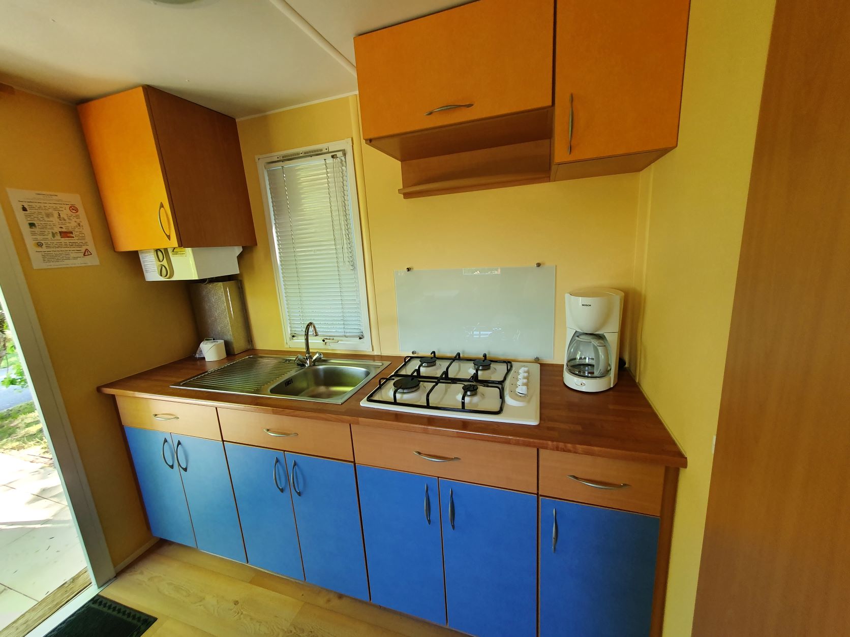 Accommodation - Mobilhome Astria 17,3 M² - 1 Bedroom - CAMPING LA BASTIDE