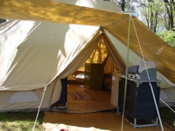 Location - Tente Sahara - Famille - Camping La Grande Véyière