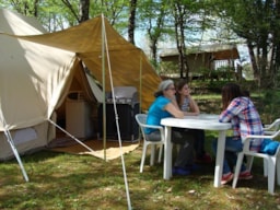 Location - Tente Sahara - Famille - Camping La Grande Véyière