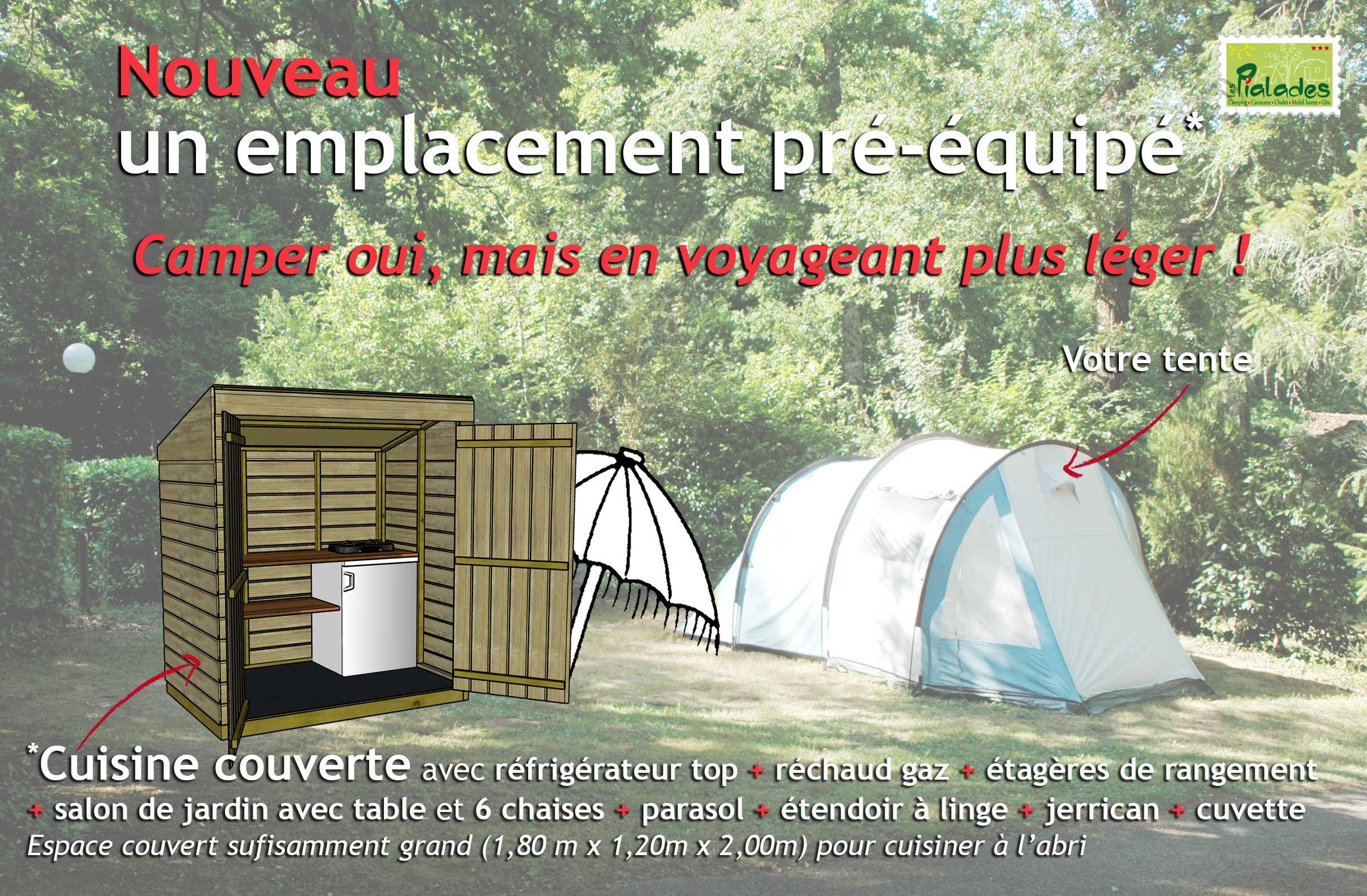 Forfait Premium: Emplacement Pré-Équipé + 1 Voiture + Tente, Caravane Ou Camping-Car + Électricité Forfait Premium: Emplacement Pré-Équipé + 1 Voiture + Tente, Caravane Ou Camping-Car + Électricité