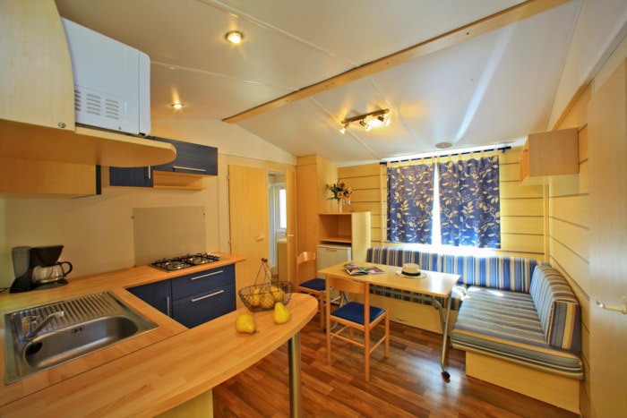 Mobilhome Super Mercure Familial, Wc, Douche, 2 Chambres, Terrasse Couverte