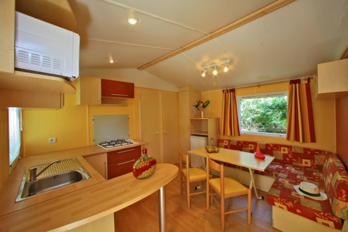 Mobilhome Super Mercure Familial, Wc, Douche, 2 Chambres, Terrasse Couverte